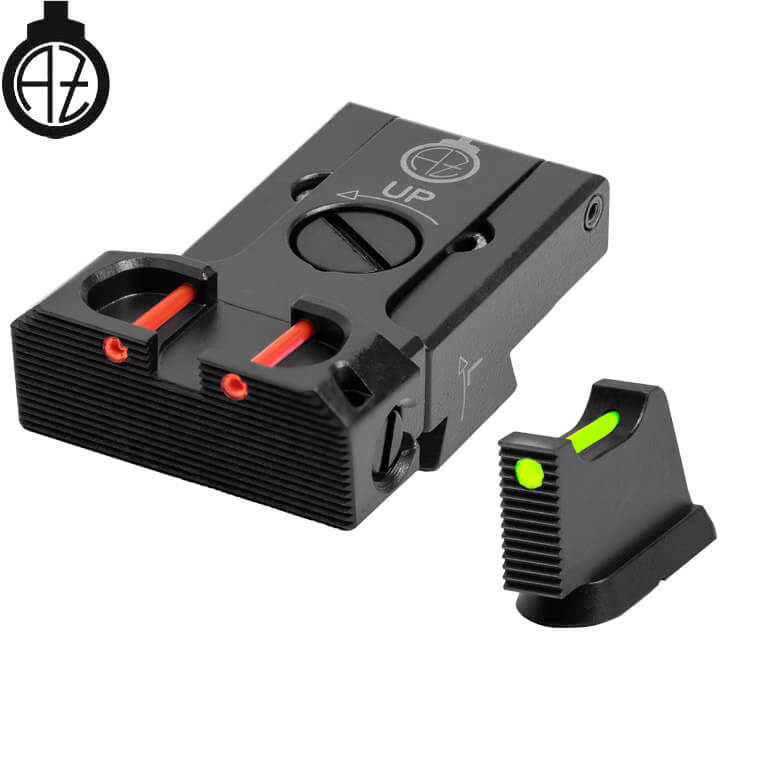 CZ 75B, CZ P-01, CZ 75 SP-01 organes de visée réglables avec fibre optique | type B Zendl