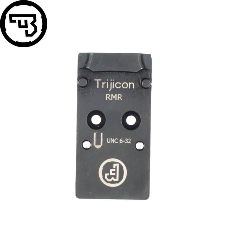 CZ P-10 plaque adaptatrice Optics Ready | Trijicon RMR empreinte