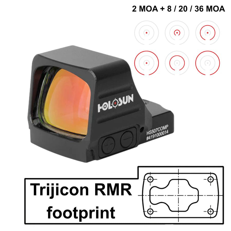 Holosun 507 Comp rouge