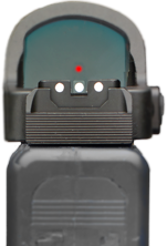 CZ P-10 Optics Ready semi-adjustable sight set | with white dots LPA