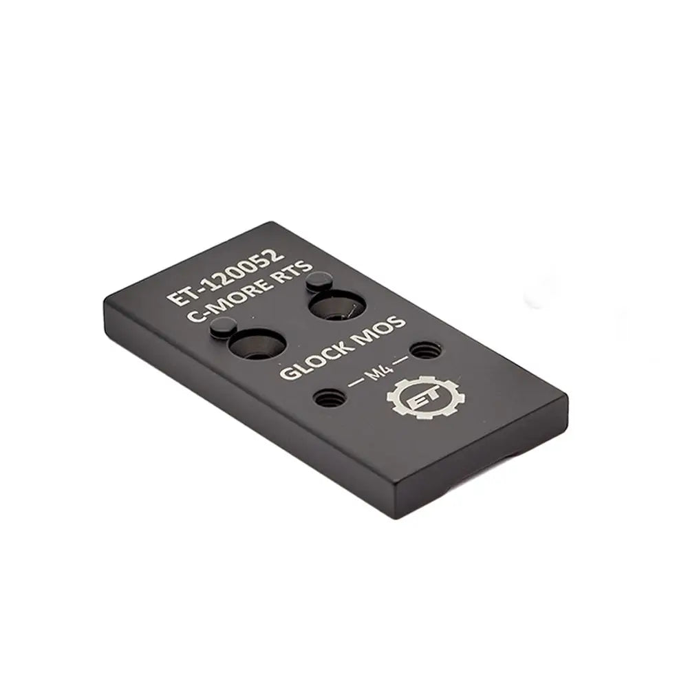 Plaque adaptatrice pour Glock MOS | empreinte C-More RTS