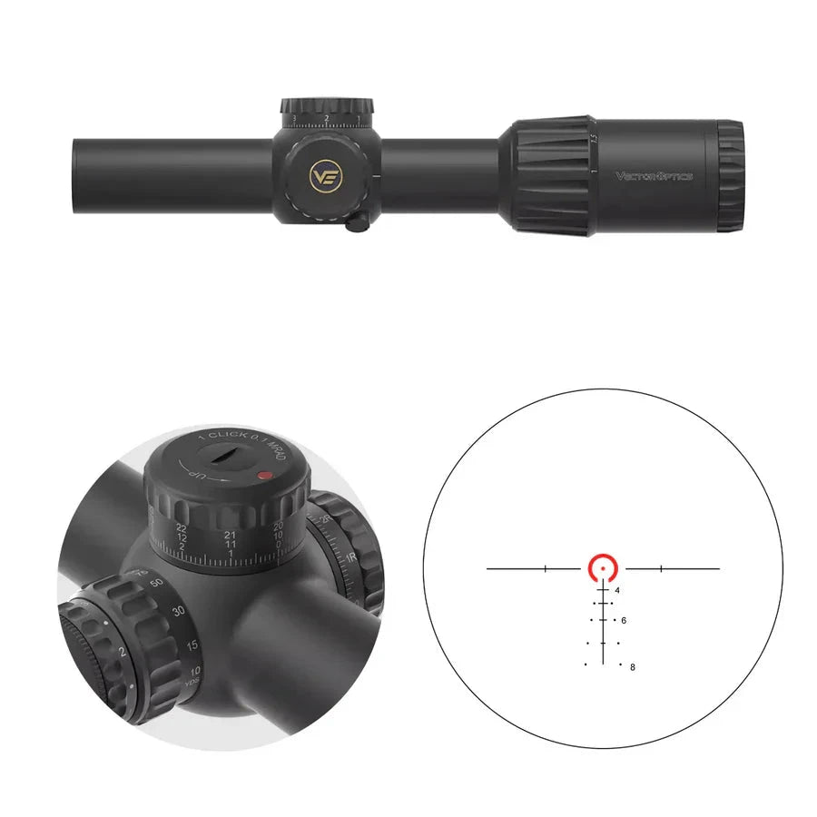 Vector Optics TAURON 1-6x24 SFP lunette de visée Vector Optics