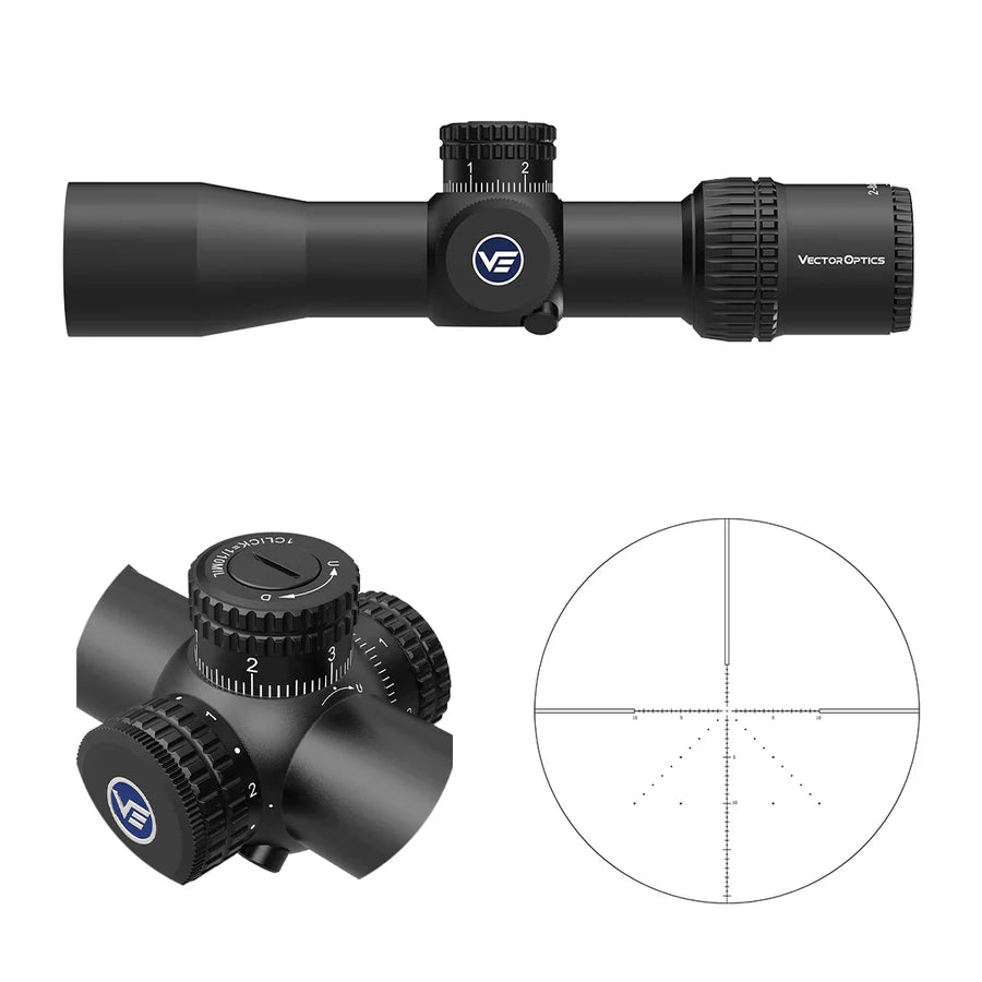 Vector Optics Veyron 2-8x32IR lunette de visée compacte pour carabine Vector Optics