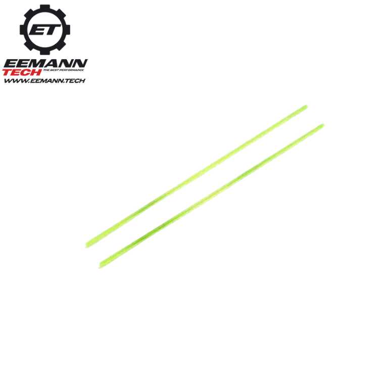 Tige de remplacement à fibre optique | 2 pcs - Green 1.0 mm