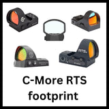 Viseurs point rouge with C-More RTS empreinte