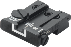 1911 [G.I. Cut] adjustable rear sight | white lines