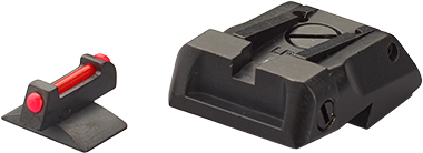 1911 [LPA Cut] adjustable sights | fiber optic