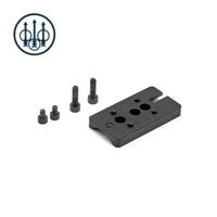 Beretta [92X, 92XI, 92 GTS, 92X RDO, M9A4] Plaque adaptatrice | C-More RTS empreinte 