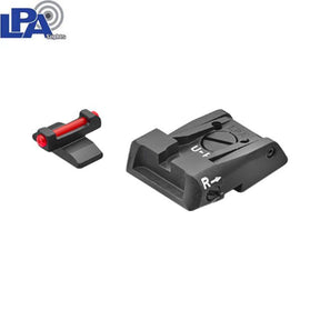 Beretta 92X Performance adjustable sights | with fiber optics