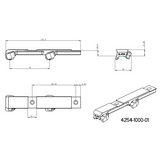 1 inch scope rings [25,4mm] | long Blaser base