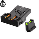 CZ 75B, CZ P-01, CZ 75 SP-01 organes de visée réglables avec fibre optique | type B Zendl