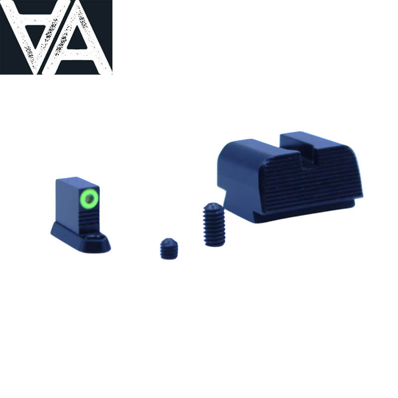CZ P-10 Optics Ready night sights with tritium