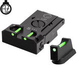 CZ Shadow 2, CZ 75 SP-01 Shadow organes de visée réglables avec fibre optique | type B Optics Spot