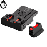 CZ Shadow 2, CZ 75 SP-01 Shadow organes de visée réglables avec fibre optique | type B Optics Spot