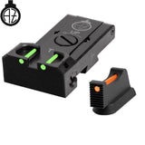 CZ TS 2, CZ TS 1 & CZ Shadow 2 organes de visée réglables Target avec fibre optique | type B
