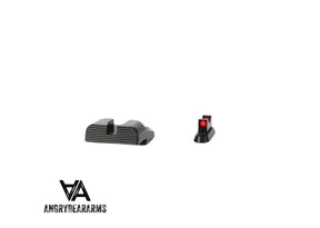 CZ P-07 CZ P-09 organes de visée | avec fibre optique