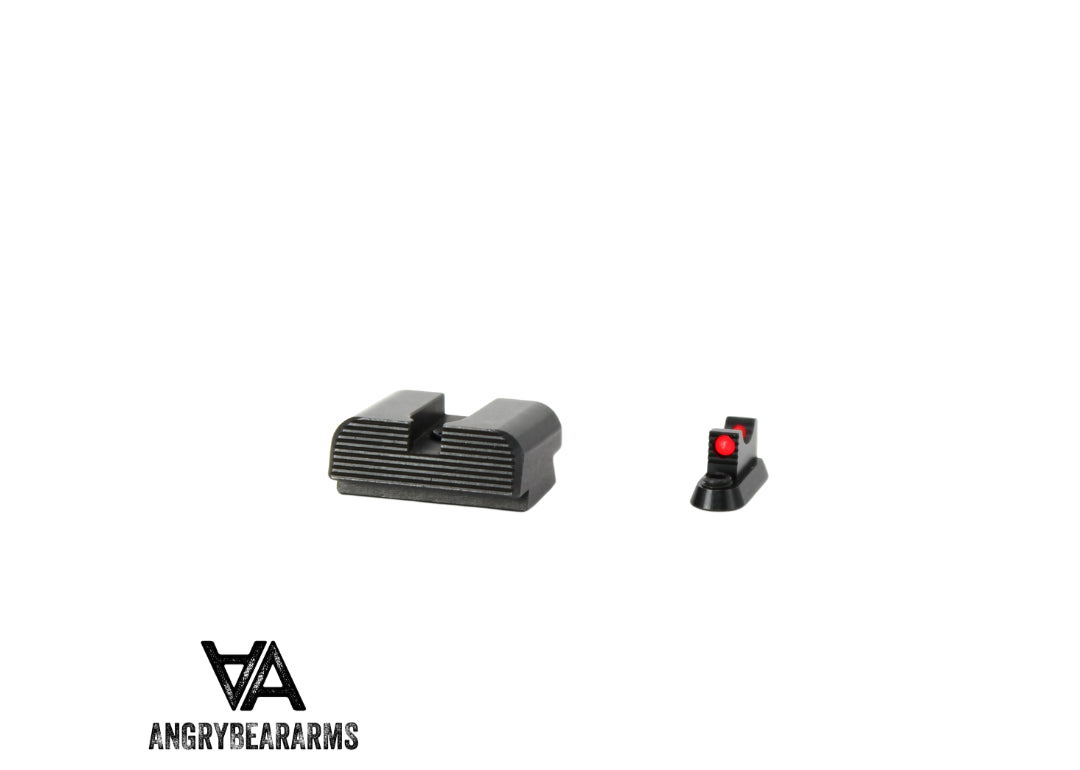 CZ P-10 Optics Ready low sport sights with fiber optics