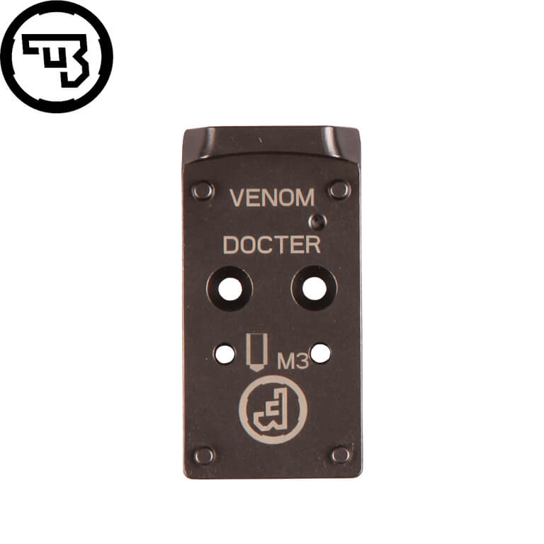 CZ P-10 plaque adaptatrice | Docter empreinte