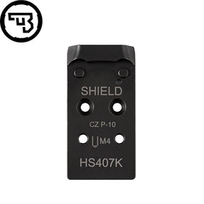 CZ P-10 plaque adaptatrice | Shield RMSc & Holosun K-series empreinte