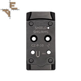 CZ P-10 Plaque adaptatrice | Shield RMSc empreinte