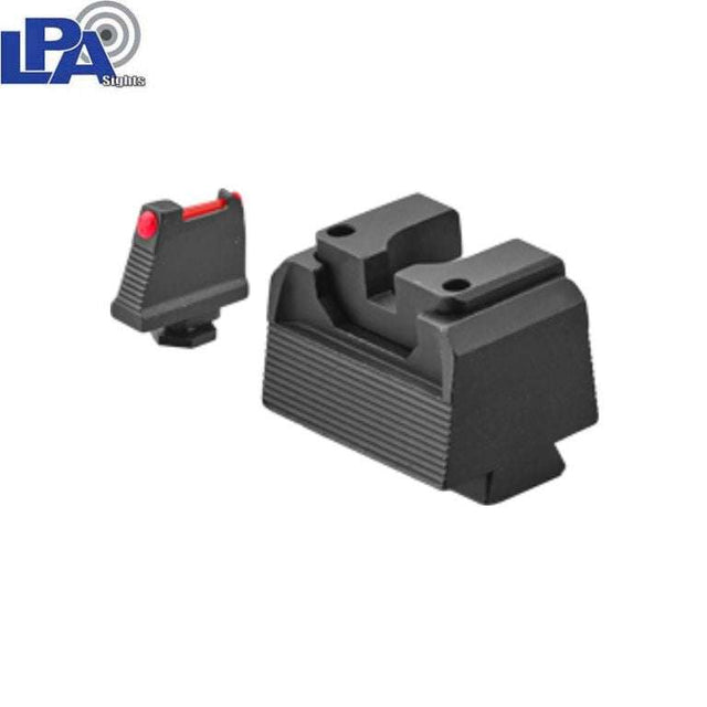 CZ Shadow 2 Carry jeu d'organes de visée hauts semi-réglables | avec fibre optique type A