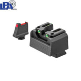 CZ Shadow 2 Carry jeu d'organes de visée hauts semi-réglables | avec fibre optique type B LPA