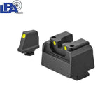 CZ Shadow 2 Carry jeu d'organes de visée hauts semi-réglables | avec points luminescents