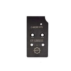 CZ Shadow 2 plaque adaptatrice | C-More RTS empreinte