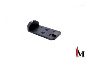 CZ Shadow 2 plaque adaptatrice with integrated hausse | type S [RMSc DPP K-series empreinte]