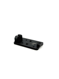 Dan Wesson DWX plaque adaptatrice with integrated hausse | Shield RMSc empreinte 
