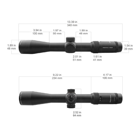 Vector Optics Forester 2-10x40SFP lunette de visée pour carabine