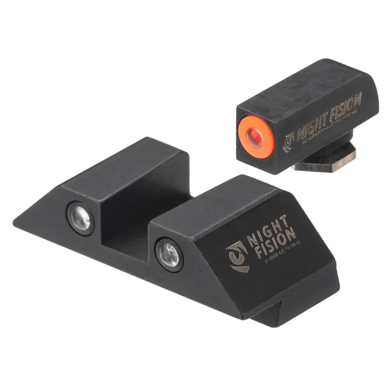 Tall sights for Glock Slimline [G42 G43 G43X G48] | with tritium