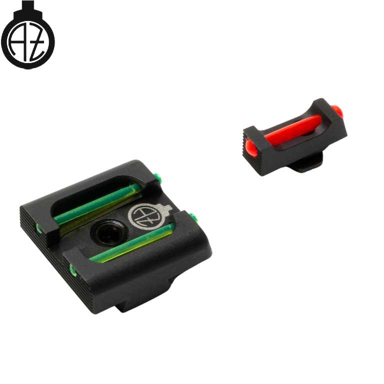Glock [G17, G19, G26 & other] sport sights with fiber optics | type B