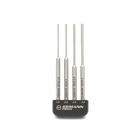 Jeu de chasse-goupilles d'armurier | 1.5 - 2.0 - 2.5 - 3.0 mm Eemann Tech