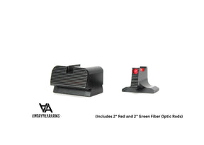 HK VP9 OR HK SFP9 OR tall sights | with fiber optics