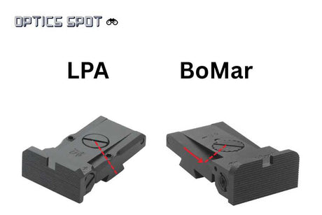 1911 [BoMar Cut] red dot mount | type B [RMR & RTS footprint]