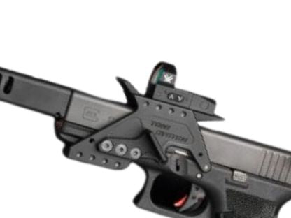 Montage point rouge de carcasse pour modèles Glock gen 4 [G17, G22, G34 & other] | Trijicon RMR empreinte