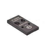 Plaque pour viseur point rouge pour Glock MOS | C-More RTS empreinte