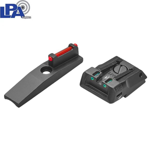 Ruger Mark 22/45 [Lite & Tactical] adjustable sights | with fiber optics