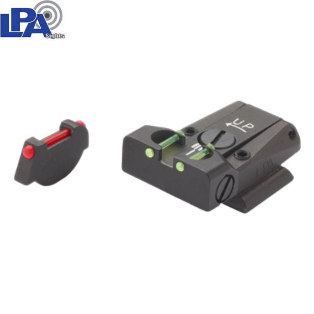 Ruger P85 & P89 organes de visée réglables | avec fibre optique