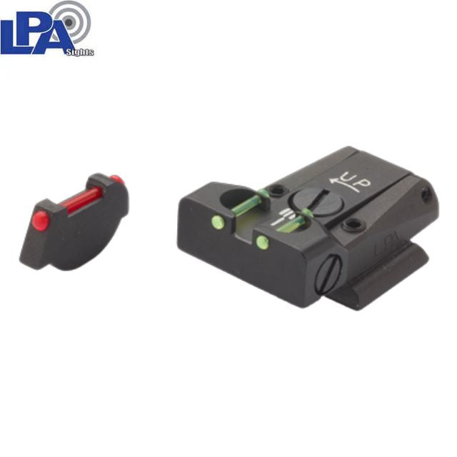 Ruger P91 - P97 organes de visée réglables | avec fibre optique