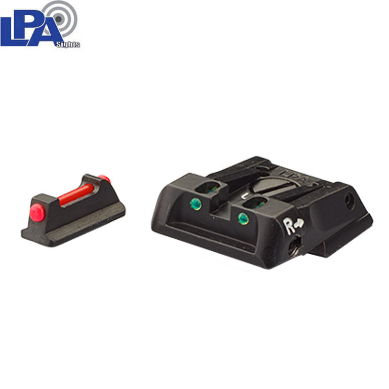 Walther Q4 SF OR & Q5 Match SF adjustable sights | with fiber optics