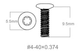 Set of screws 3pcs | 4-40x0.374’’ [T10]