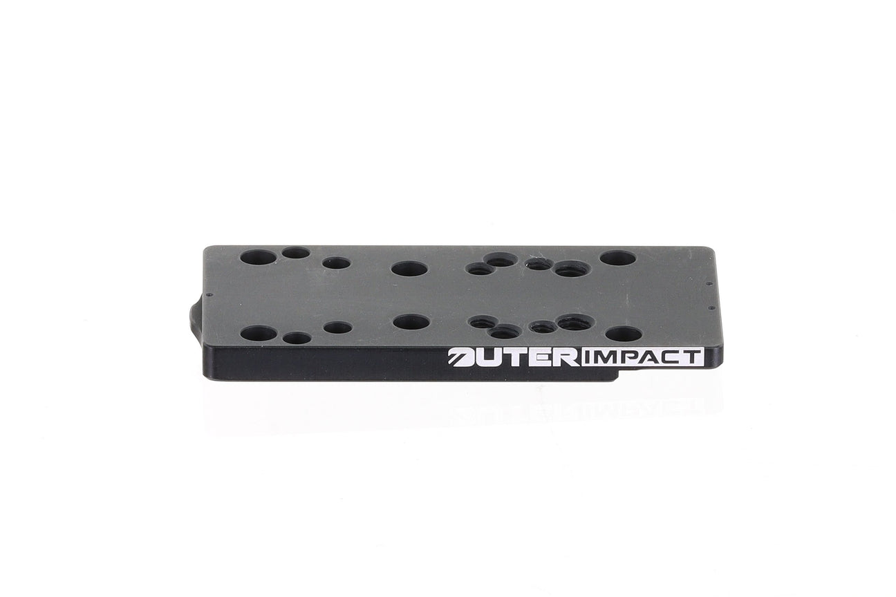 Sig P320-XFIVE [2014 - 2018] Plaque adaptatrice | type C [RMR RTS & Docter empreinte]
