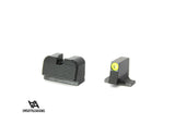 Sig Sauer P220 P226 P229 P320 & P365 plaque adaptatrice tall night organes de visée avec tritium