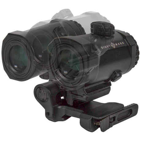 Sightmark XTM-3 Grossisseur 3x avec montage rabattable latéral LQD