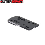 Smith & Wesson M&P [incl. M&P M2.0] red dot mount | type C [RMR RTS Docter footprint]