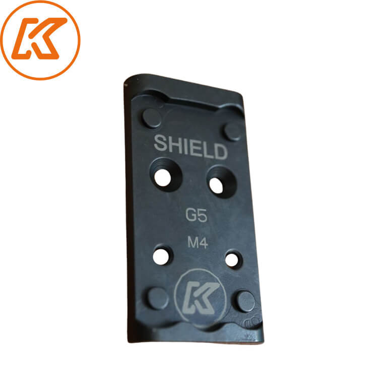 Plaque adaptatrice en acier pour Glock MOS | empreinte Shield RMSc