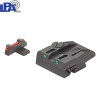 Beretta PX4 adjustable sights | fiber optic