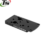 Tanfoglio Stock 2 Optic [Pre 2022] plaque adaptatrice | type B [RMR & RTS empreinte]